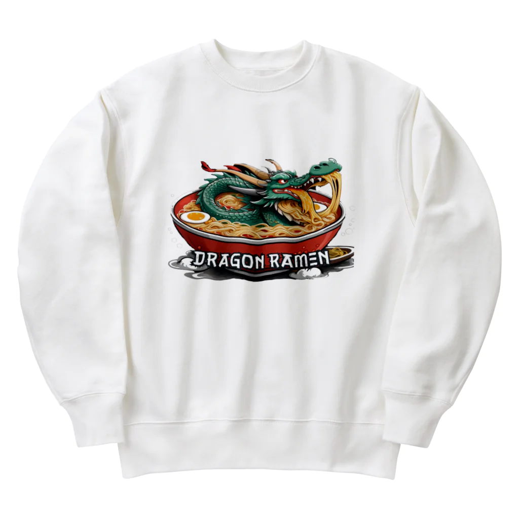 World_Teesのドラゴンラーメン Heavyweight Crew Neck Sweatshirt