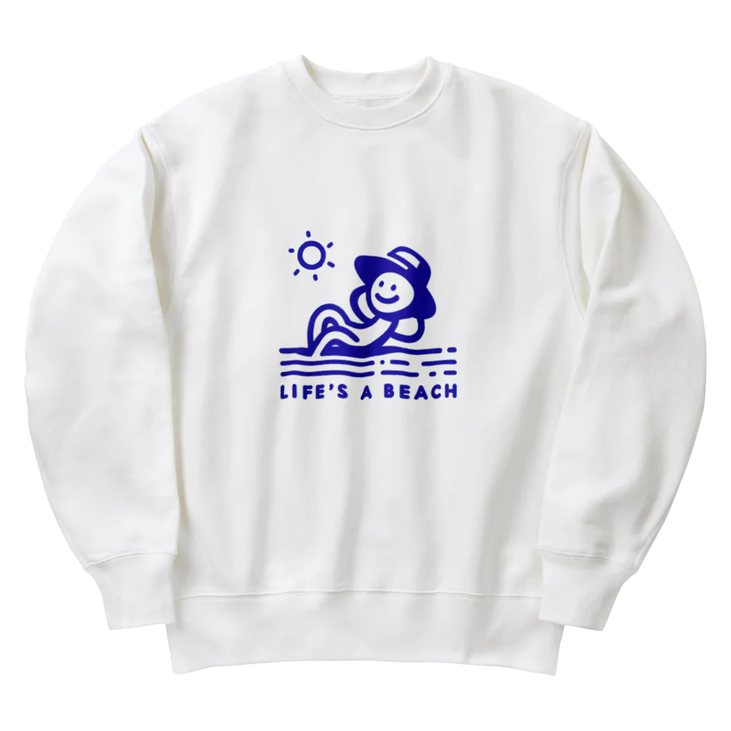 MelonpalanのびーちManのグッズ Heavyweight Crew Neck Sweatshirt