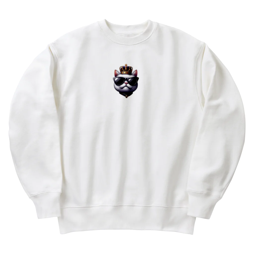 kemono-friendのネコキング Heavyweight Crew Neck Sweatshirt