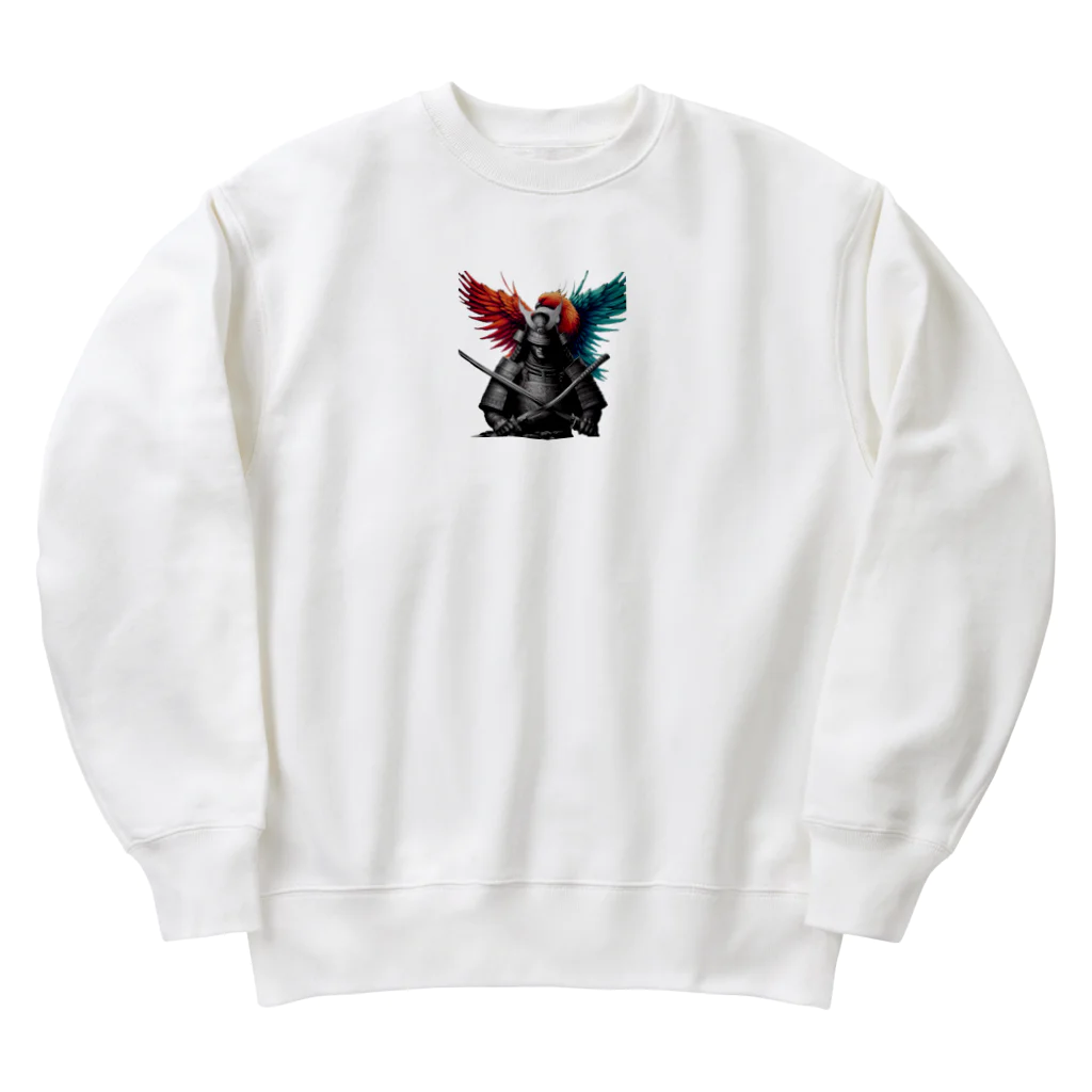 HECreaterの不死鳥と武士 Heavyweight Crew Neck Sweatshirt