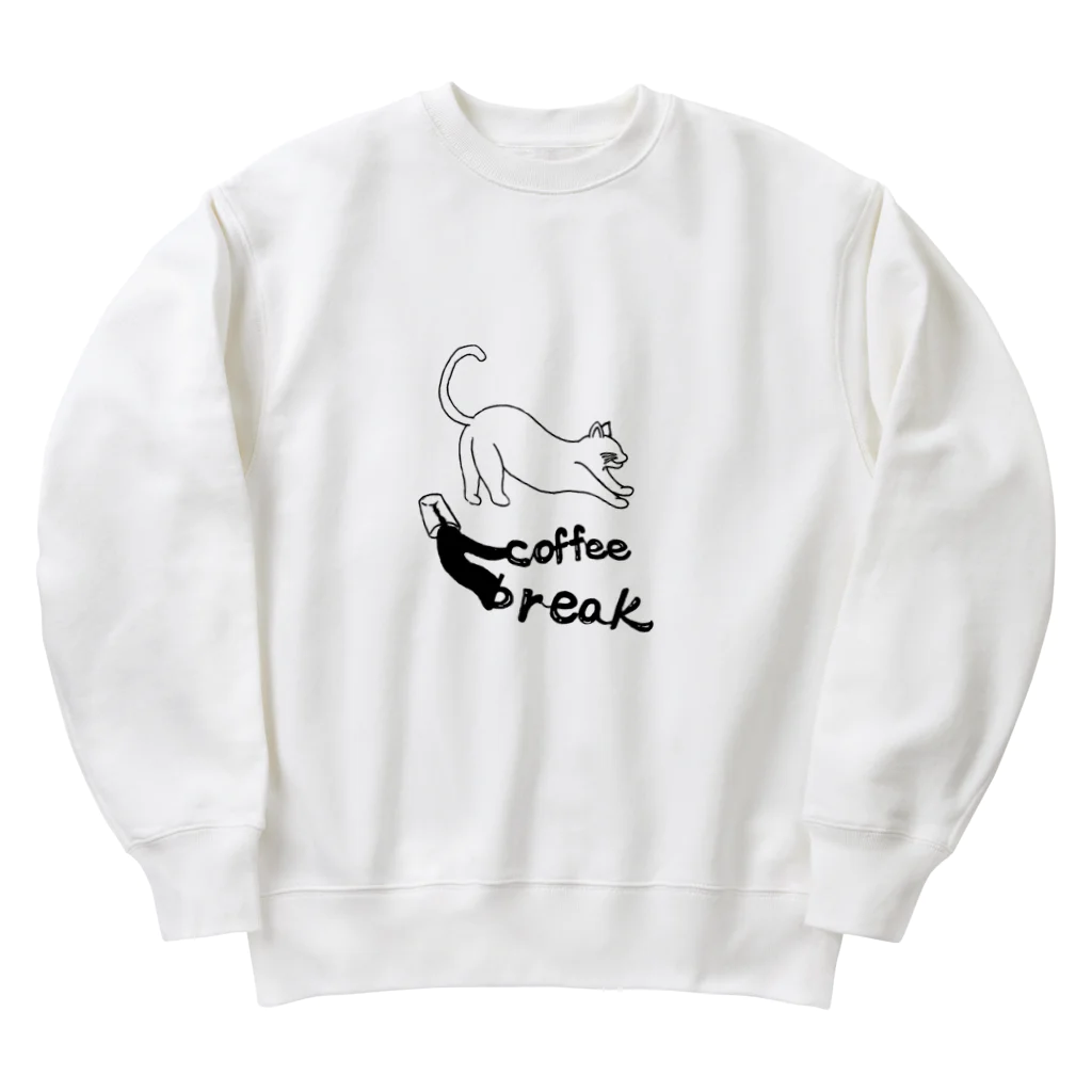 エリンギショップのコーヒーブレイク Heavyweight Crew Neck Sweatshirt