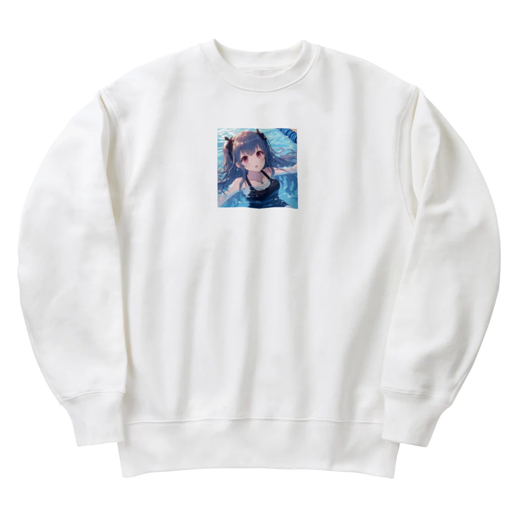 SWQAのプールを楽しむjk Heavyweight Crew Neck Sweatshirt