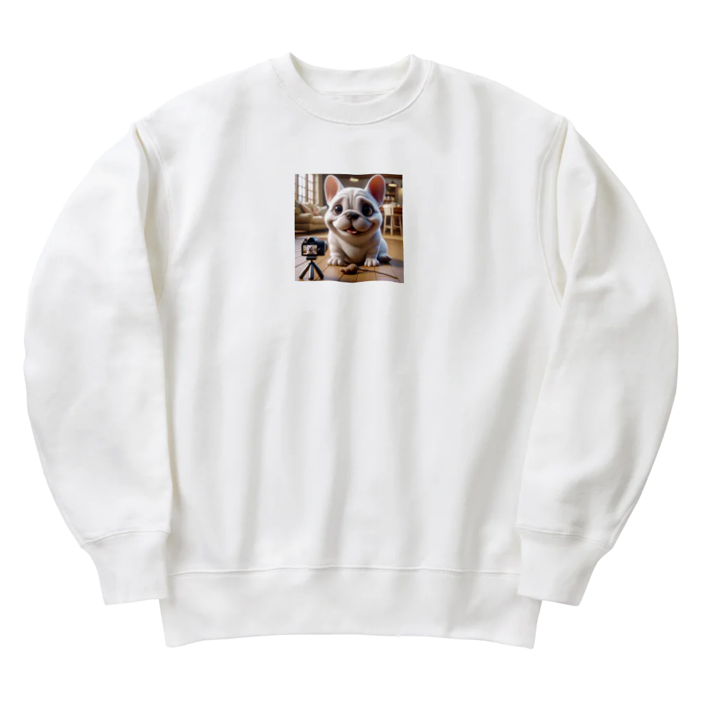 MysticArtworksの動画制作の魅力を再発見したピエール Heavyweight Crew Neck Sweatshirt