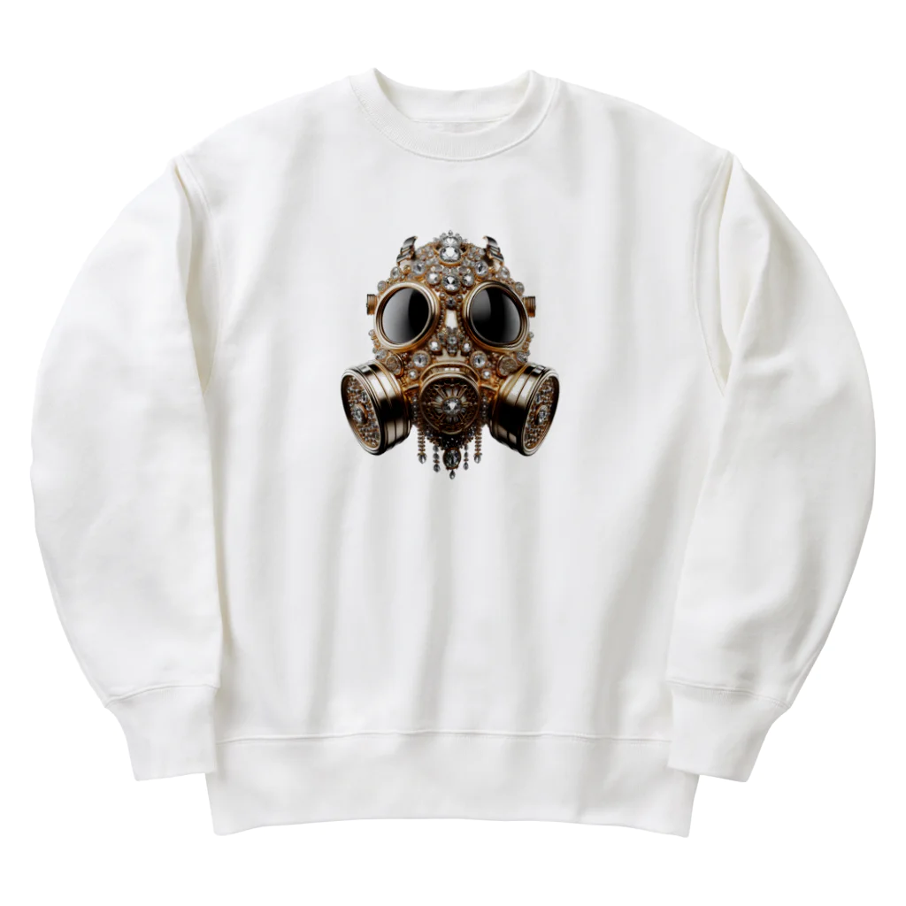 BABYLON  Channel　aiのダイヤモンドガスマスク Heavyweight Crew Neck Sweatshirt