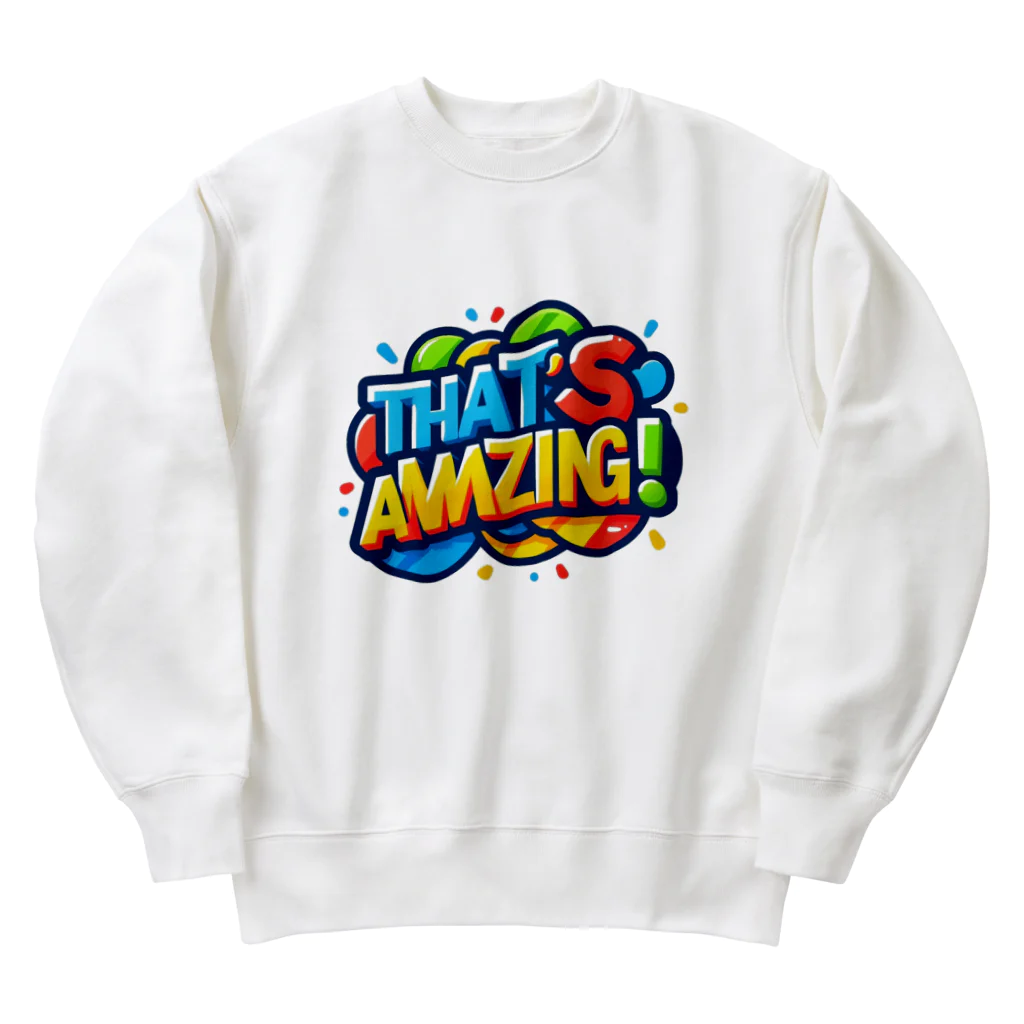 happiness_shopのキラキラの瞬間 Heavyweight Crew Neck Sweatshirt