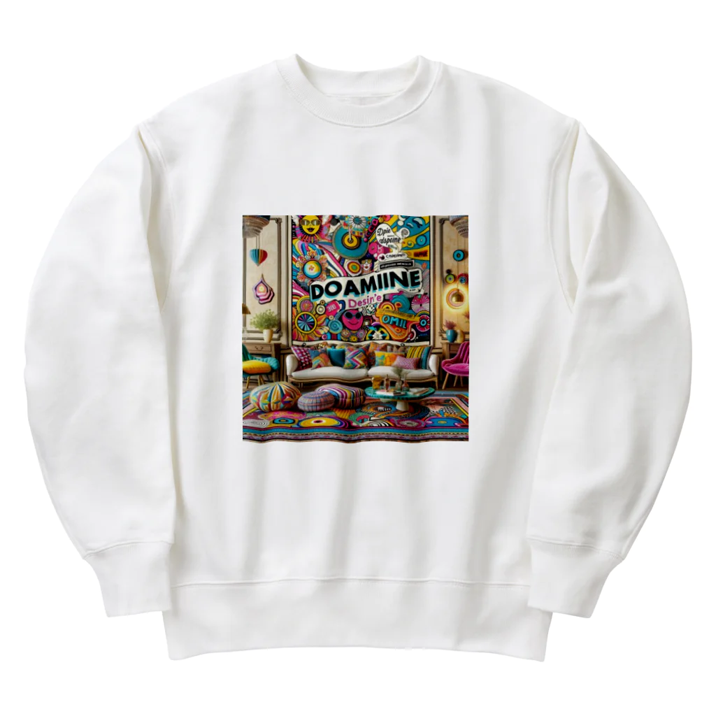 nuuartのドーパミンデコールと陽気な美学 Heavyweight Crew Neck Sweatshirt