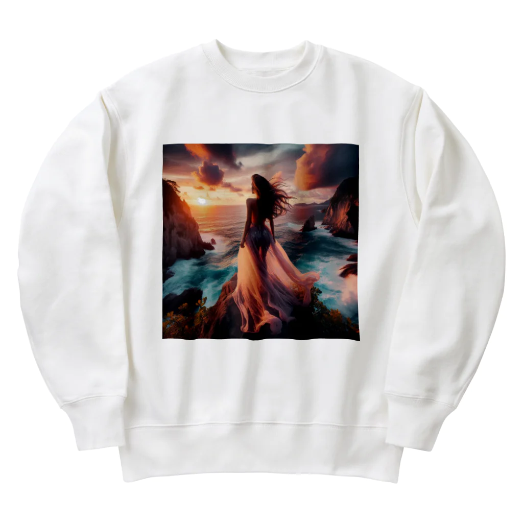 shop@brcの希望の光 Heavyweight Crew Neck Sweatshirt