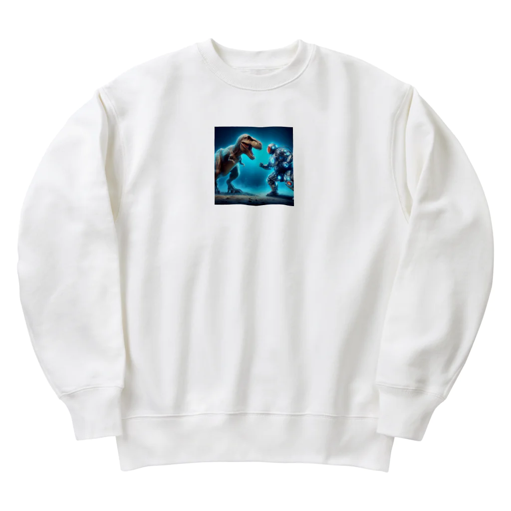 OTIRUBUTUBUTUの宇宙1決定戦 Heavyweight Crew Neck Sweatshirt