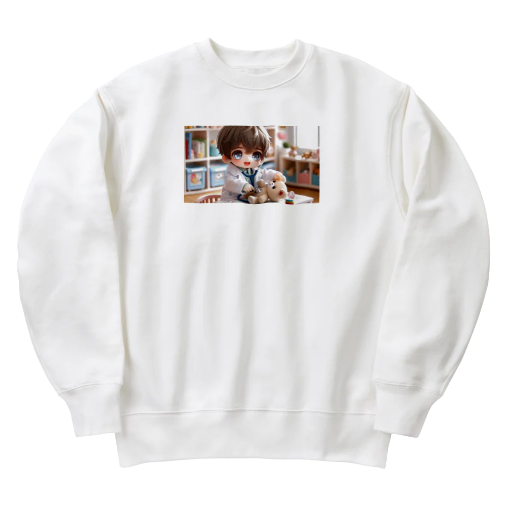 Bonmaru☆ぼんまるのいたいの飛んでいけ Heavyweight Crew Neck Sweatshirt