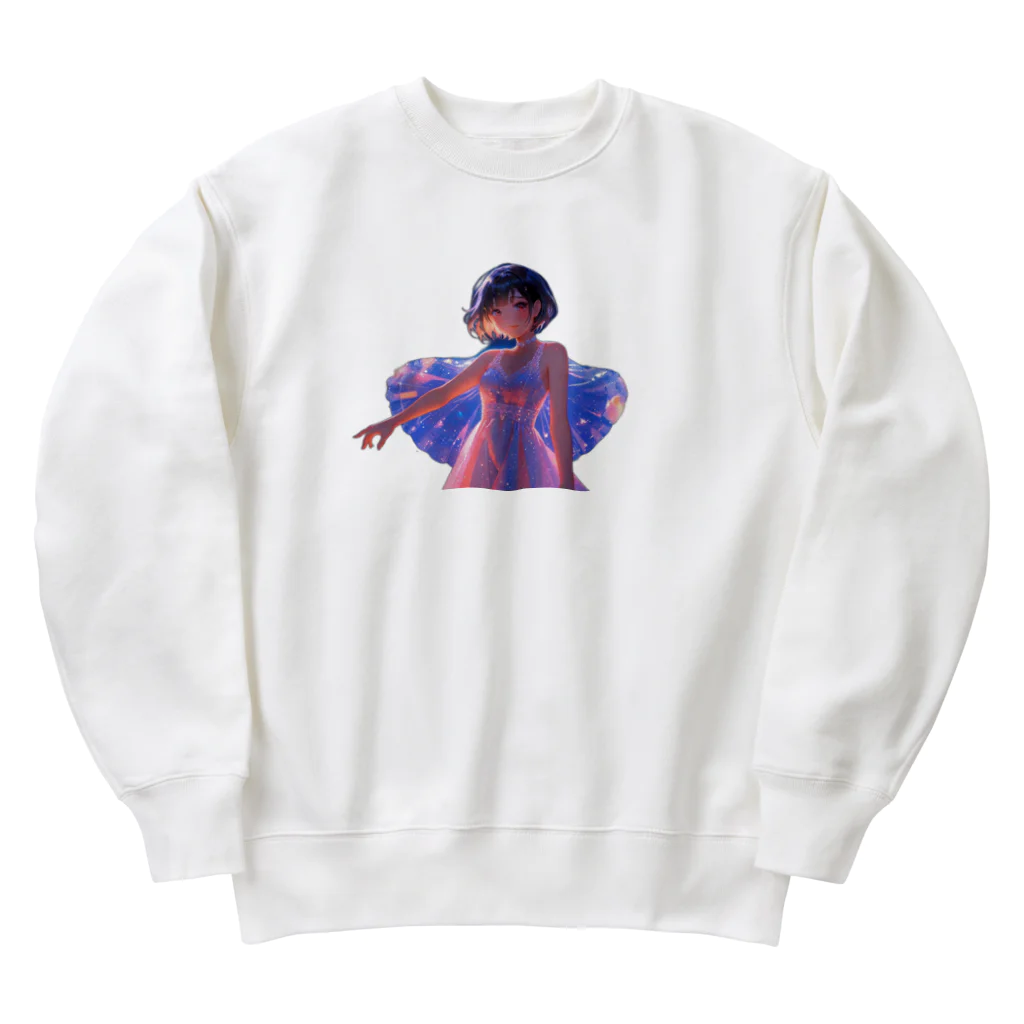 Utopiaの輝く少女 Heavyweight Crew Neck Sweatshirt