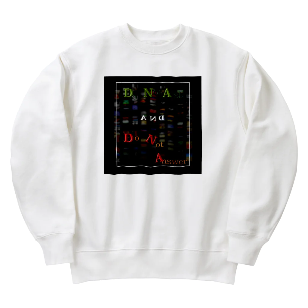 metamemeMatrix（メタミーム・マトリックス）のDNA and DNA Heavyweight Crew Neck Sweatshirt