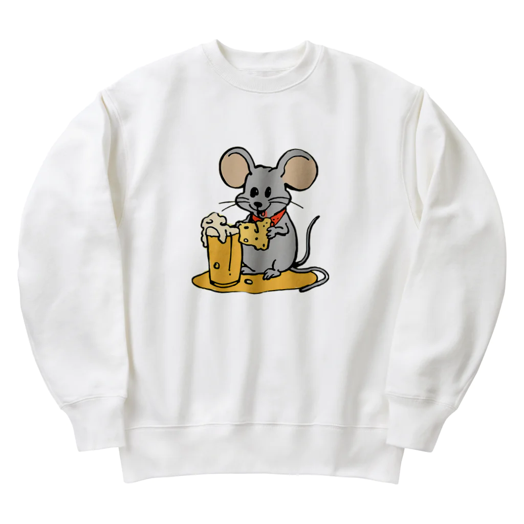 JaJaJackのビールにはチーズをつまみに Heavyweight Crew Neck Sweatshirt