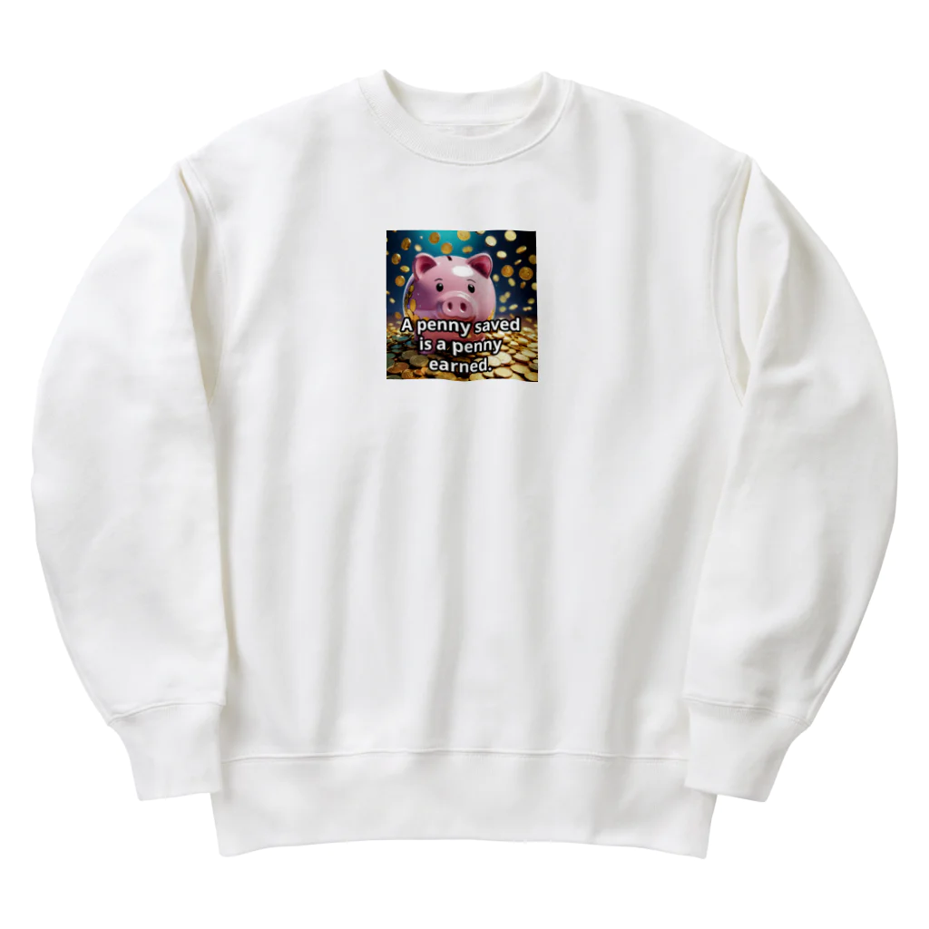 BOSEKIの節約したペニーは稼いだペニーに等しい。 Heavyweight Crew Neck Sweatshirt