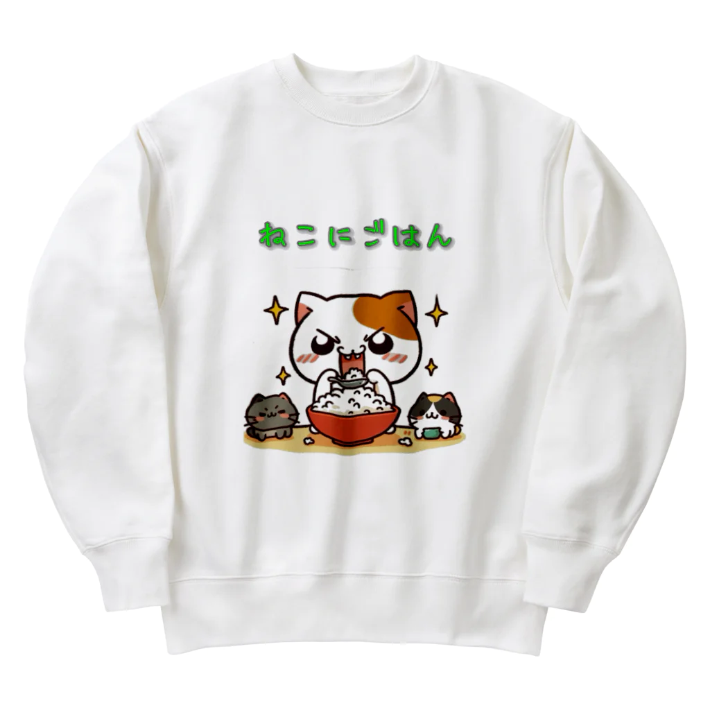 bona fideの開運招き猫　oryza  オリザ Heavyweight Crew Neck Sweatshirt