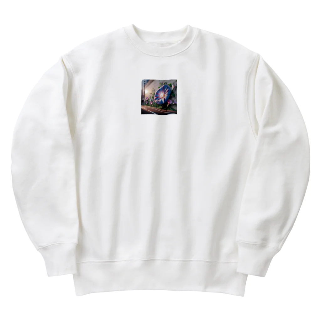 hanayaのアサガオ③ Heavyweight Crew Neck Sweatshirt