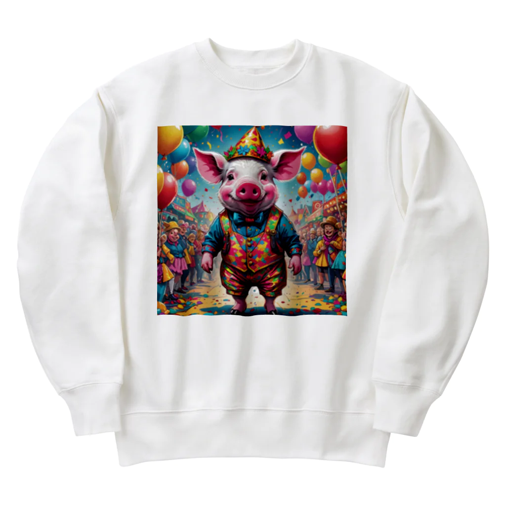 hono想(そう)イタグレ日記のパレードの主役はボク Heavyweight Crew Neck Sweatshirt