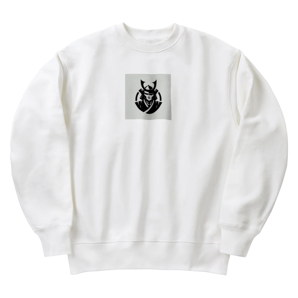 saoc11039のさむらい Heavyweight Crew Neck Sweatshirt