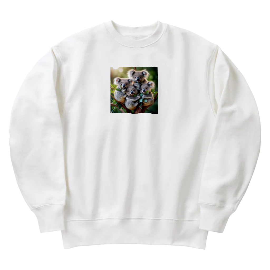 YFCの大自然の中で優雅な時間を過ごすコワラ① Heavyweight Crew Neck Sweatshirt