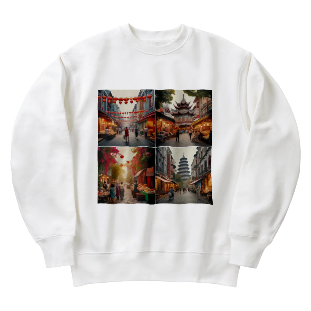 ac0dの絵画 Heavyweight Crew Neck Sweatshirt