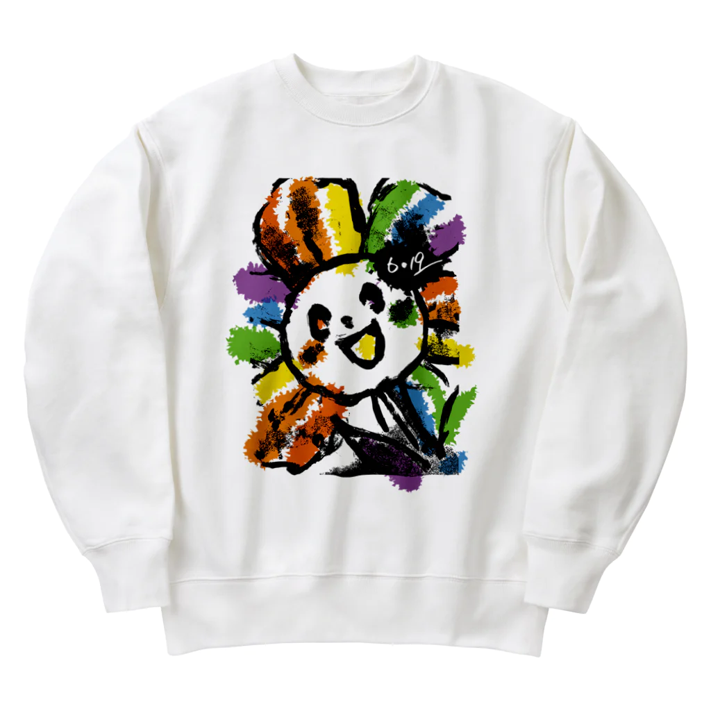 にがおえけいかくの前夜祭 Heavyweight Crew Neck Sweatshirt