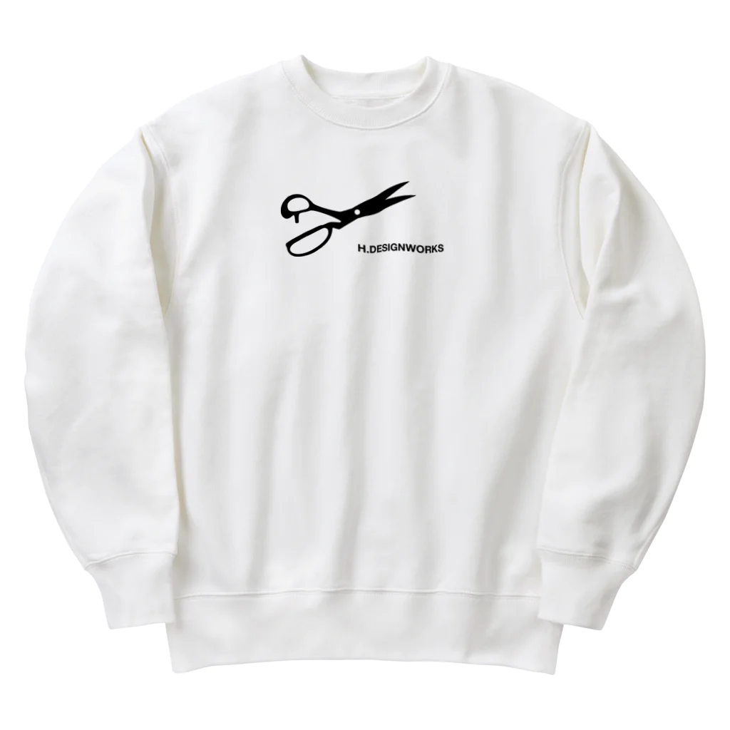 HDWの裁ち鋏 Heavyweight Crew Neck Sweatshirt