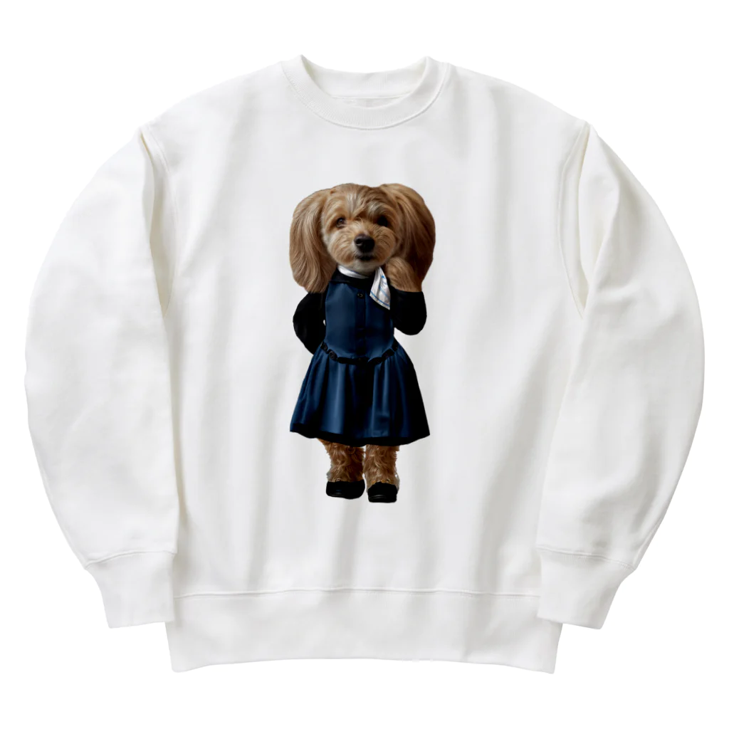 TRI-COMMA（トライカンマ）の愛犬コスチューム：れあ＠チワプー Heavyweight Crew Neck Sweatshirt