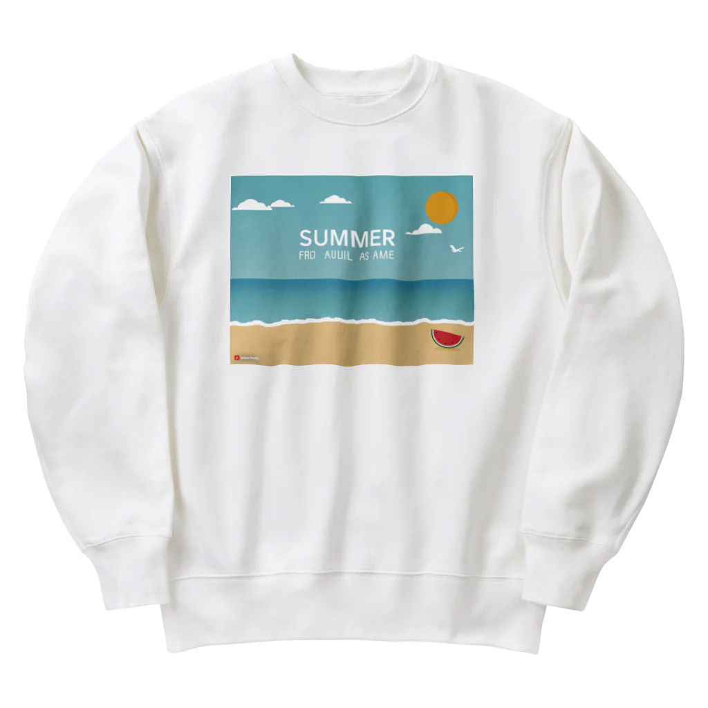 山田綾の夏！Summer！ Heavyweight Crew Neck Sweatshirt