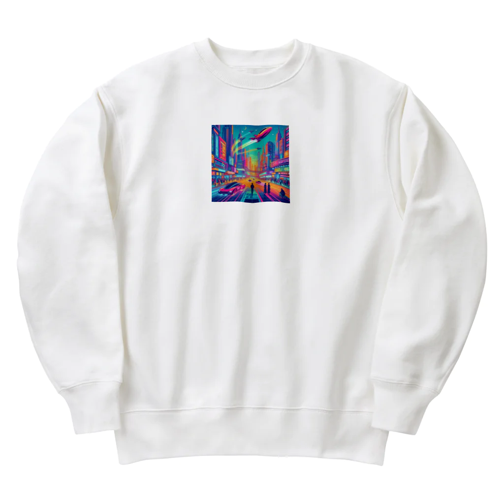 Mi.SanのまるでSF映画 Heavyweight Crew Neck Sweatshirt