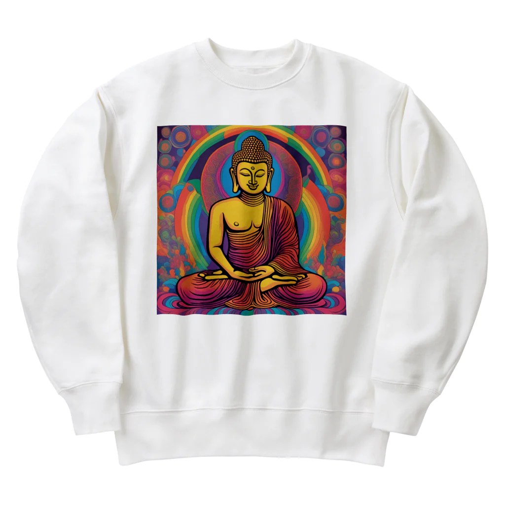 8890の悟り Heavyweight Crew Neck Sweatshirt