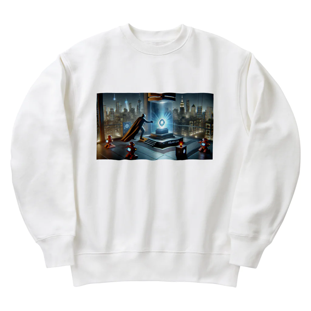 ETOWA_TOWAの盗まれる瞬間 Heavyweight Crew Neck Sweatshirt