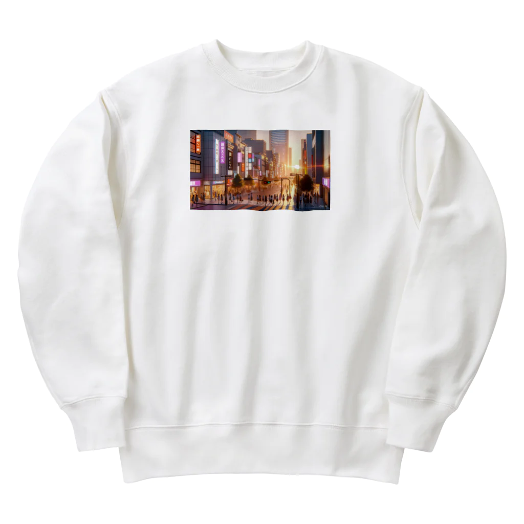 zakki-Rのホコ天 Heavyweight Crew Neck Sweatshirt