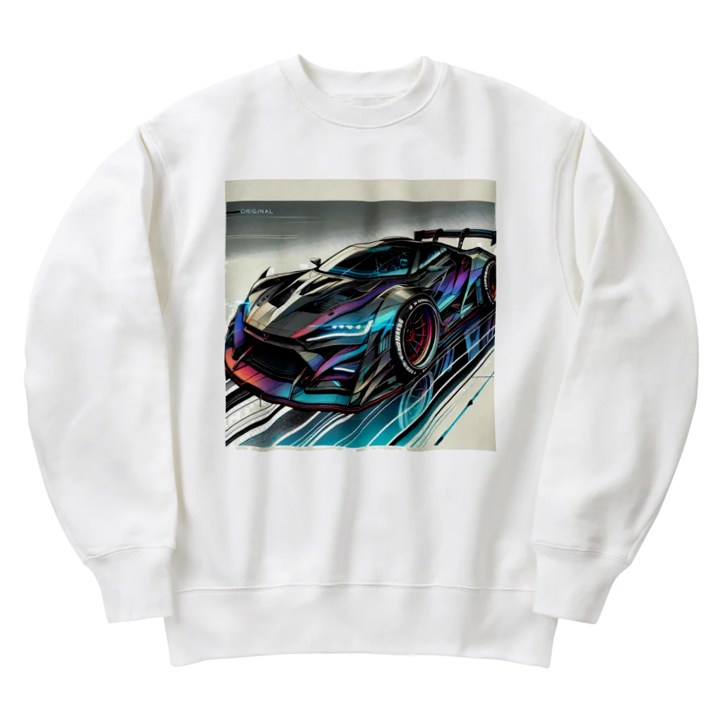 Makisuのラージ Heavyweight Crew Neck Sweatshirt