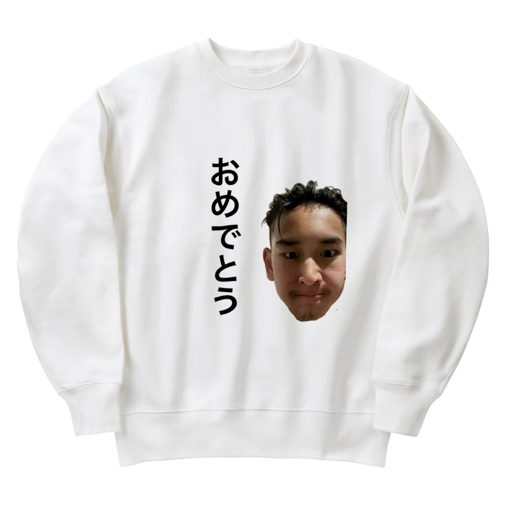 エクストリームフラッパーchのショップのおめでとうフラッパーくんグッズ Heavyweight Crew Neck Sweatshirt