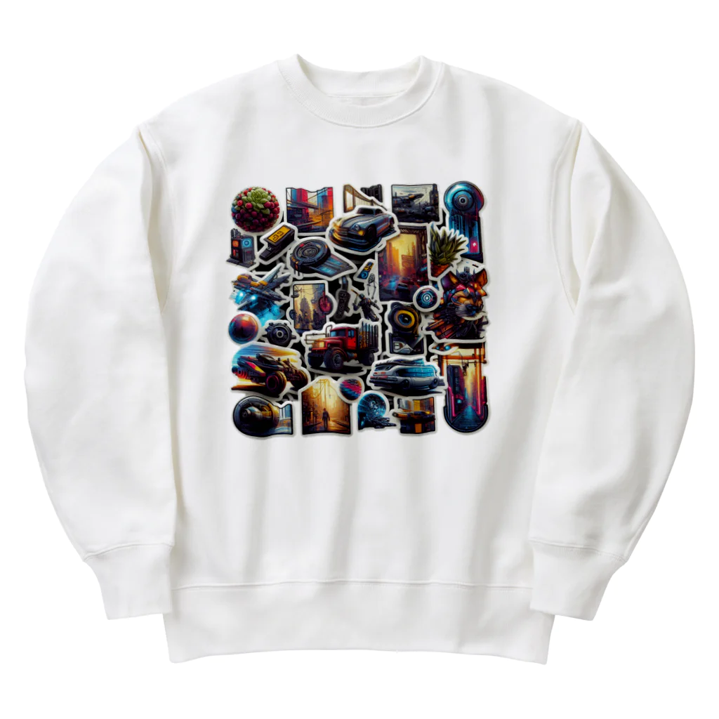 Ryuwalker777の男のロマン Heavyweight Crew Neck Sweatshirt