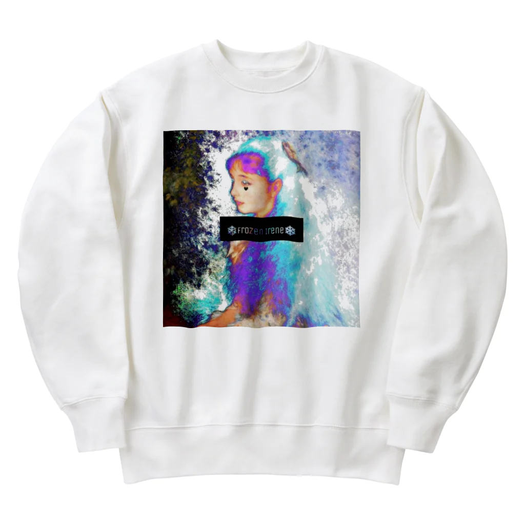 死死死=Dead By DeaDeadの❄️Frozen Irene❄️ Heavyweight Crew Neck Sweatshirt