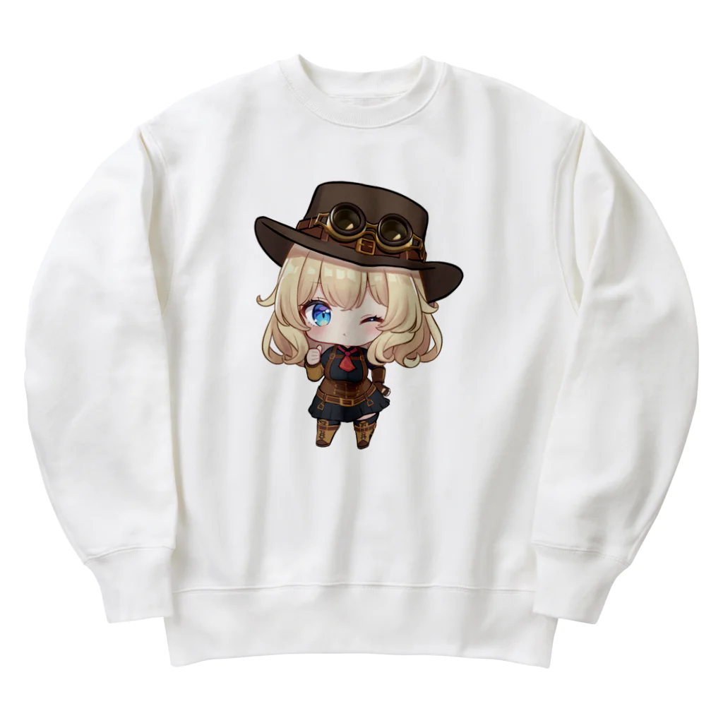 NO MAGIC RELIC HUNTERのNO MAGIC RELIC HUNTER #セレニウム ちゃんいいね Heavyweight Crew Neck Sweatshirt