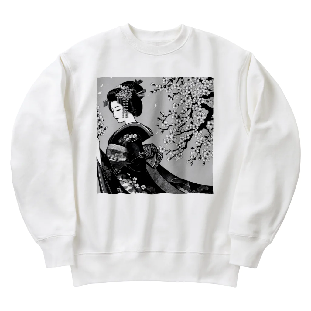 nori-nori-norishioの浮世絵 Heavyweight Crew Neck Sweatshirt