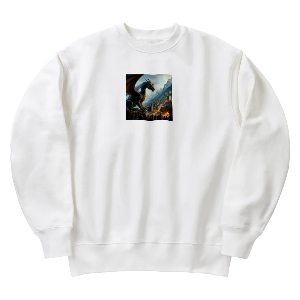 shoma7007の一面龍 Heavyweight Crew Neck Sweatshirt