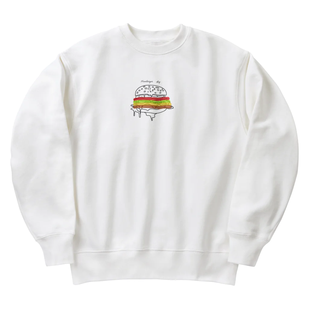 A-KdesignのHumberger day① Heavyweight Crew Neck Sweatshirt