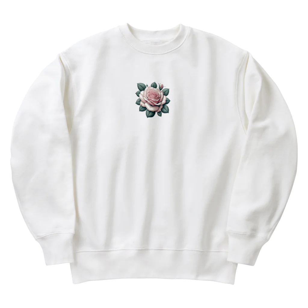 zymrの一本の強い薔薇 Heavyweight Crew Neck Sweatshirt