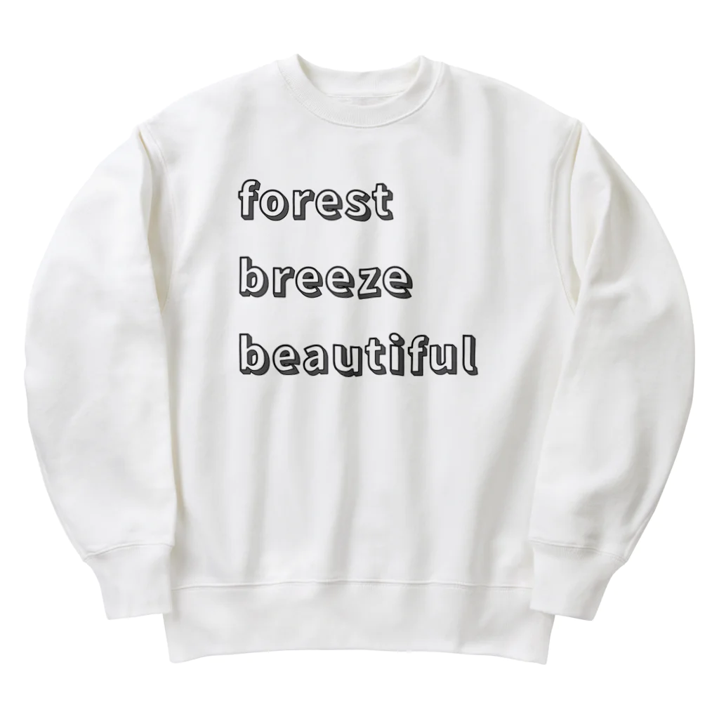 Fortune Campers そっくの雑貨屋さんのふぅちゃんアイテム Heavyweight Crew Neck Sweatshirt