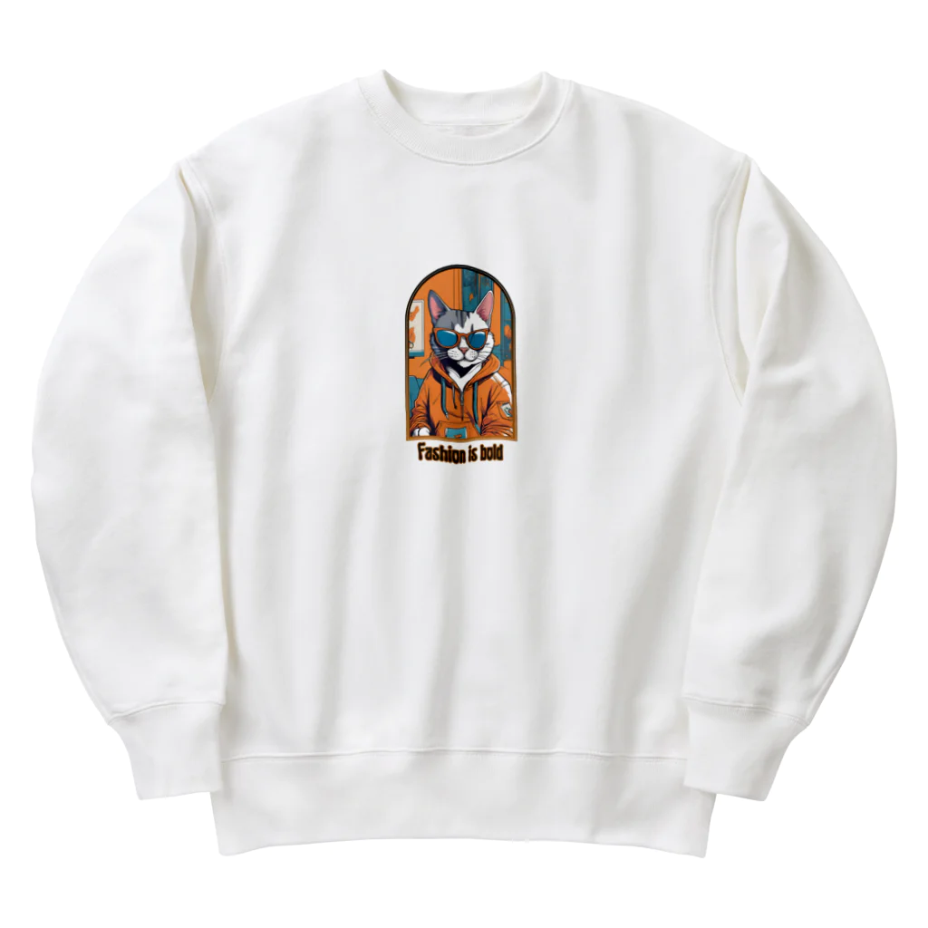 オトバシハウスのFashion is bold Heavyweight Crew Neck Sweatshirt