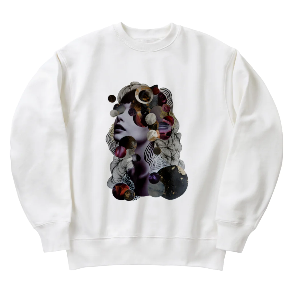 Mika Art workのThe Essence of me Heavyweight Crew Neck Sweatshirt