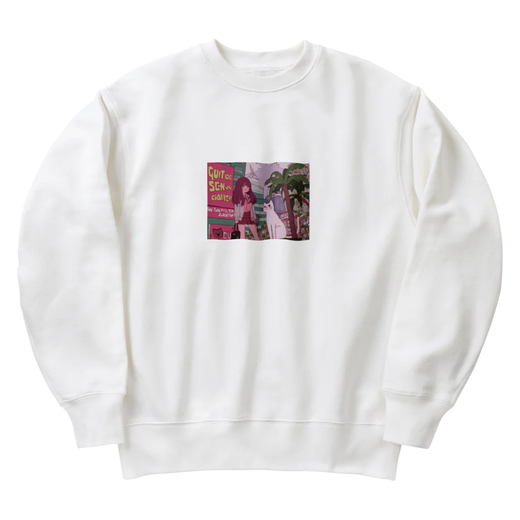 cream meronteaのサイバー・デイドリーム Heavyweight Crew Neck Sweatshirt