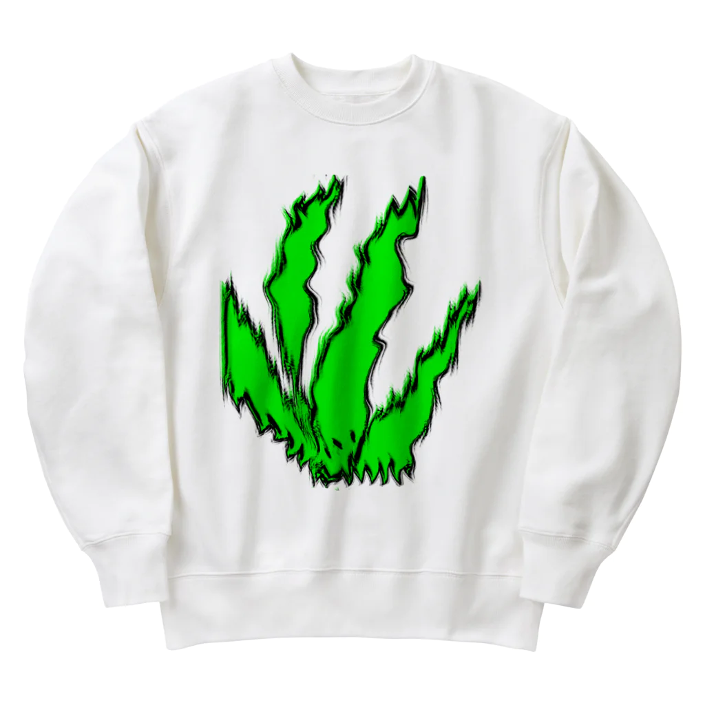 水草の草10 Heavyweight Crew Neck Sweatshirt