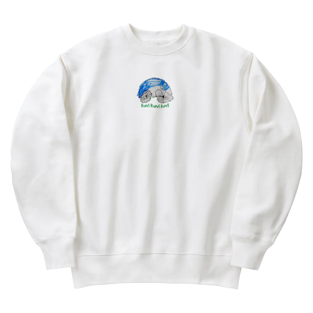 kosumamaのくるま Heavyweight Crew Neck Sweatshirt