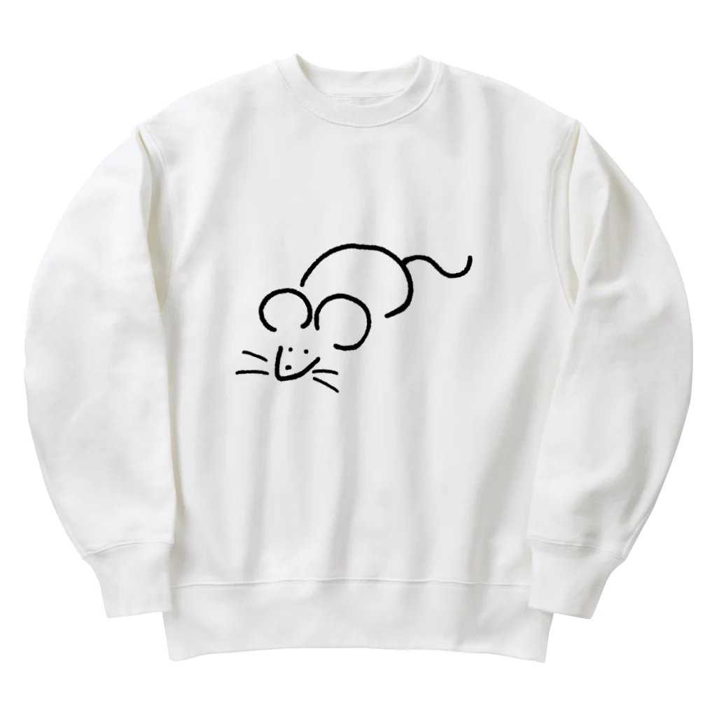 あゆかんのねずみ Heavyweight Crew Neck Sweatshirt