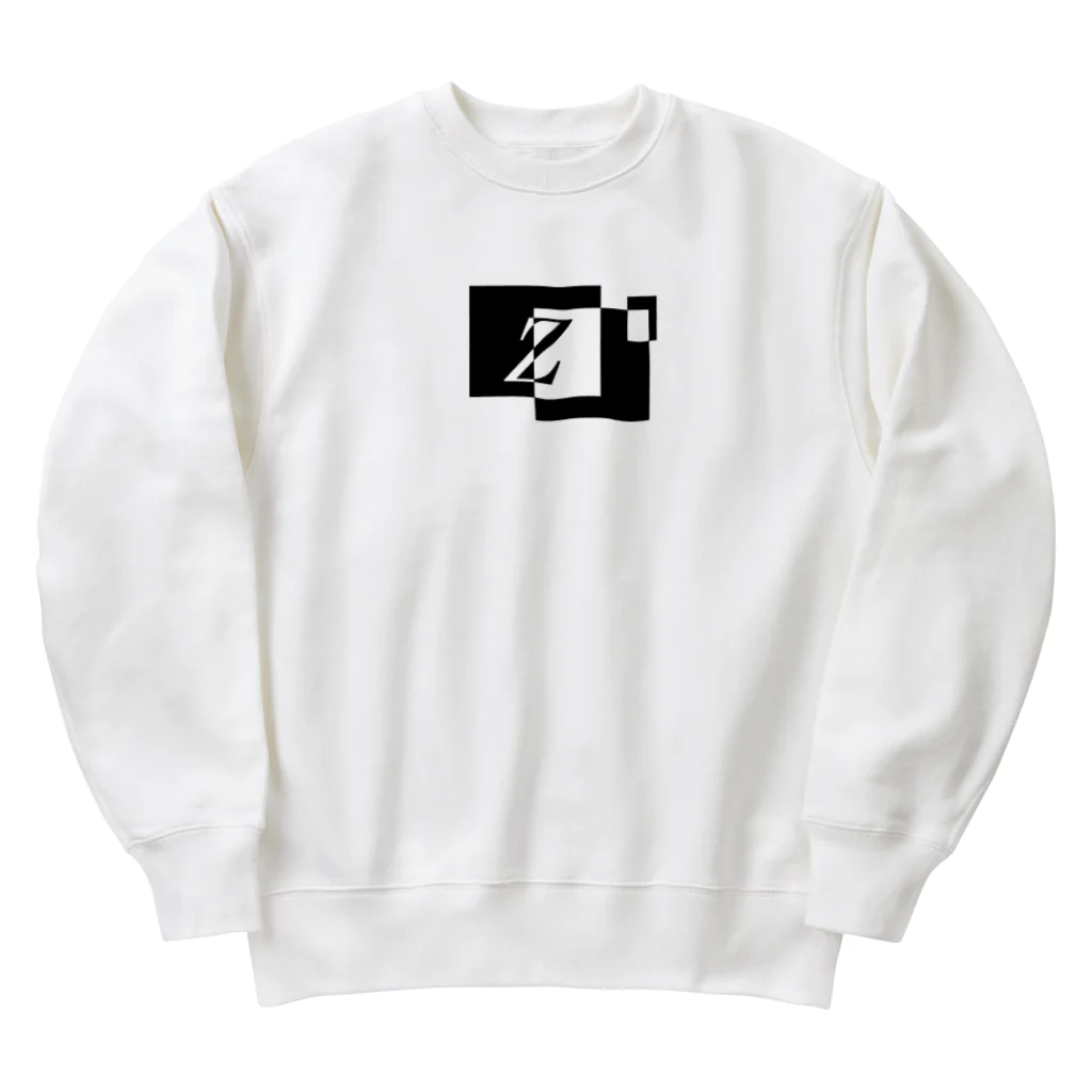シンプルデザイン：Ｔシャツ・パーカー・スマートフォンケース・トートバッグ・マグカップのシンプルデザインアルファベットZ Heavyweight Crew Neck Sweatshirt