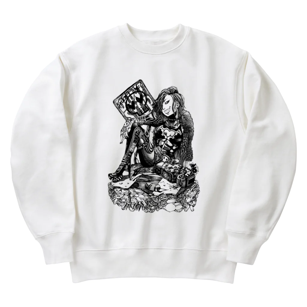 月が輝くこんな夜にのSEXANDDEATH Heavyweight Crew Neck Sweatshirt