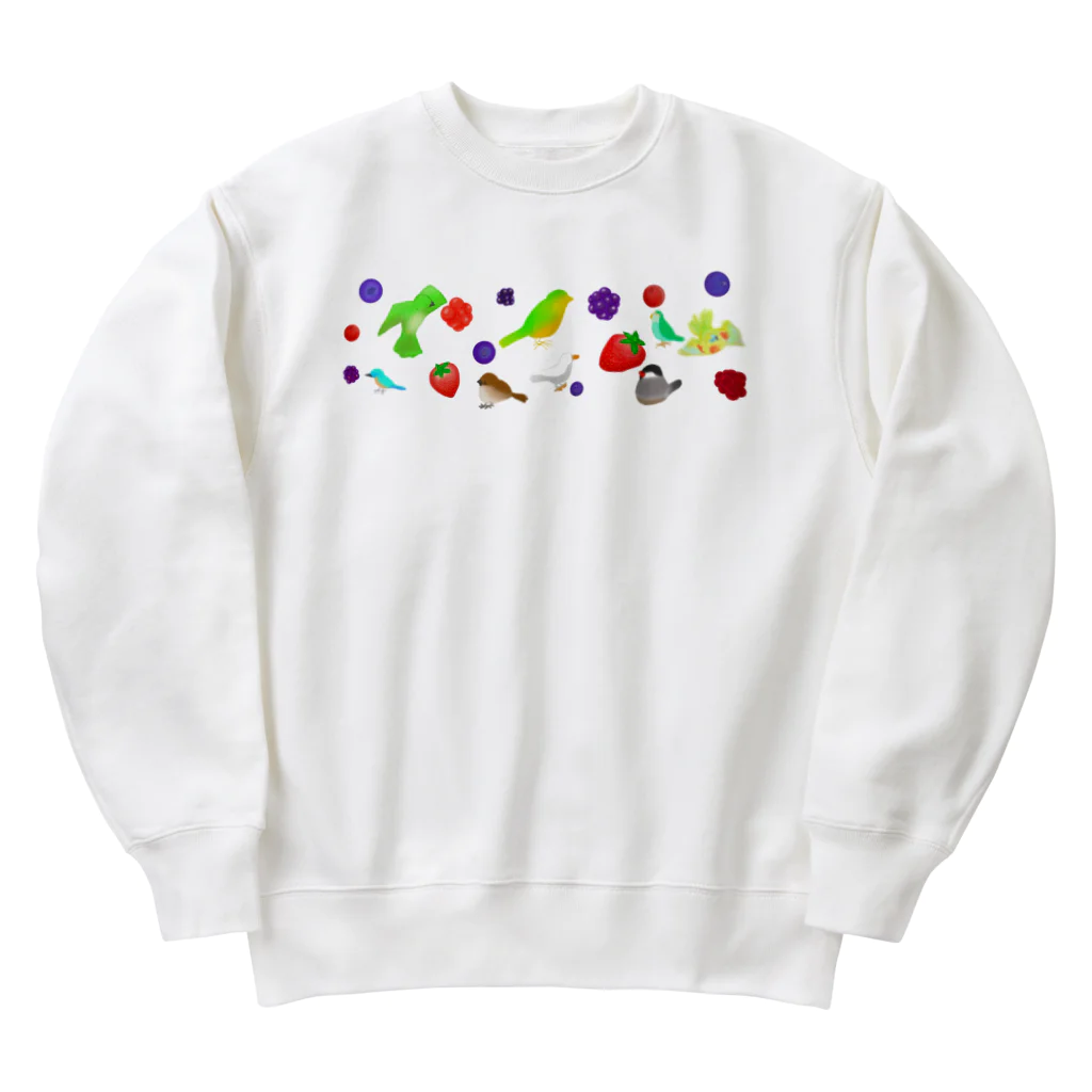 Lily bird（リリーバード）のベリーずと鳥ーず Heavyweight Crew Neck Sweatshirt